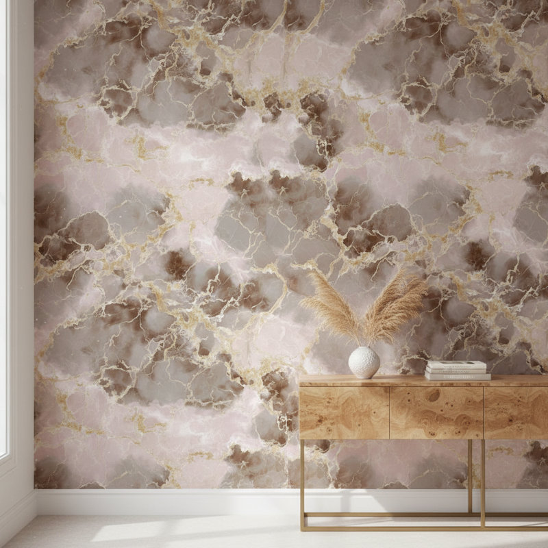 Marble Wallpaper Abstract Luxurious Wall Mural