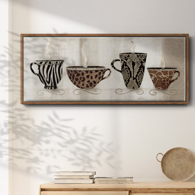 Coffee Skins I- Framed Canvas