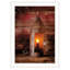«Tinner's Lantern» par Irvin Hoover, reproduction encadrée prête à accrocher, cadre blanc-133583108