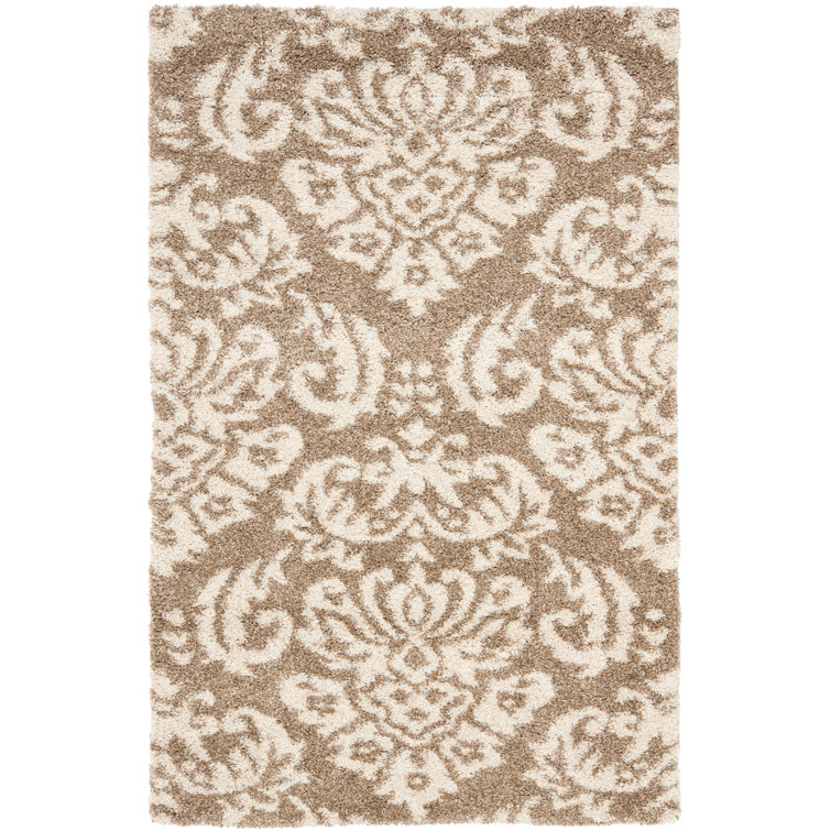Ellyona Shag Performance Damask Rug