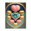 Jeremyah - Horloge murale abstraite romantique-935021691