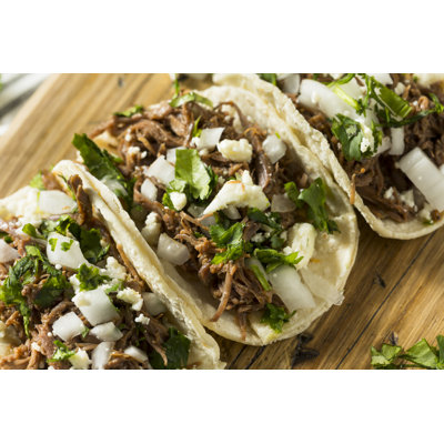 Beef Barbacoa Tacos by Bhofack2 - Wrapped Canvas Print
