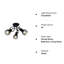 Deanna Semi Flush Mount