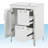 Issabela 24'' Single Bathroom Vanity with Ceramic Top-748739070