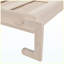 Grand lit escamotable avec lumières DEL et grand lit escamotable beige pour petits espaces