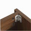 Lavabo de salle de bain autoportant de 18 pouces, lavabo simple, à fermeture en douceur, adapté aux petites salles de bain