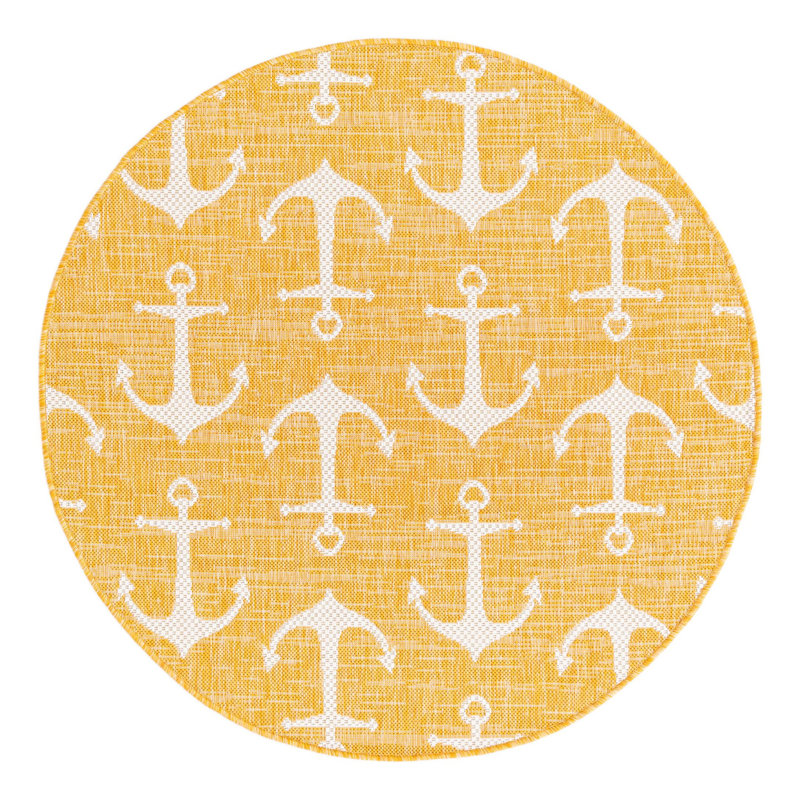 Indoor / Outdoor Rug, Round 4'