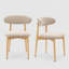 Chaise d'appoint rembourrée en bois massif Vannie-95087033-126400236