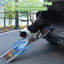 Rampe rétractable pour chien en aluminium pour voitures, camions, marches pour animaux de compagnie antidérapantes portatives avec motifs colorés
