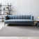 Dimassino Machine Made Power Loom Shag Polyester Area Rug in Grey