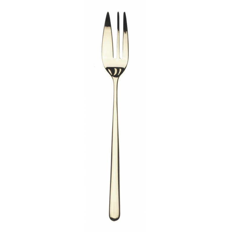 Linea Salad / Dessert Fork, Champagne