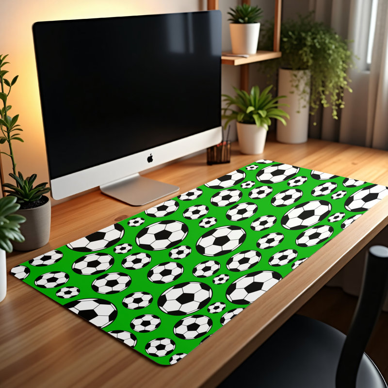 Polyester Desk Pad, 14.4x12.1