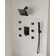 RelaxaJet 10" High-Pressure Balanced Rainfall Shower Faucet with Handheld Spray,Rough in-Valve