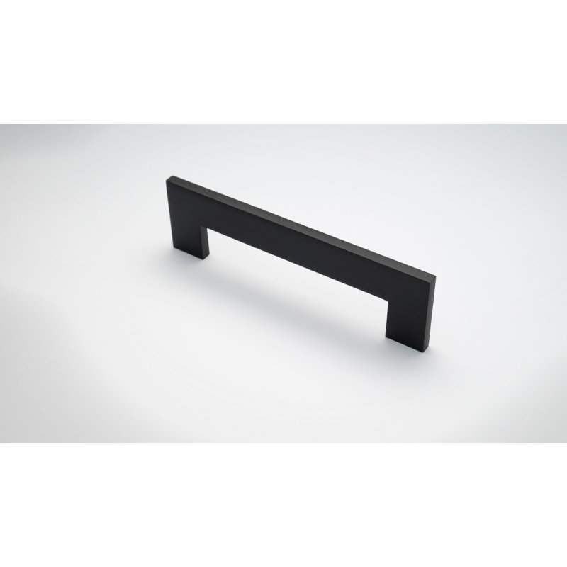 Carissa 12.8 cm centre Bar Handle, Black Matte