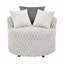 Chaise d'appoint 3D avec roulettes 3D