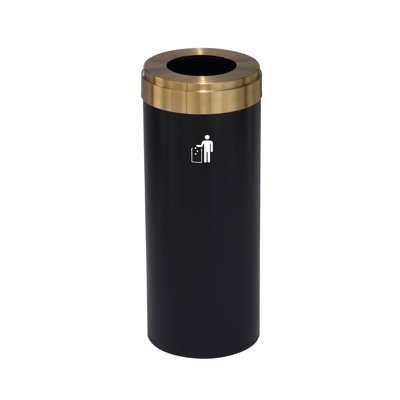 Steel Open Outdoor Trash/Recycling Bins
