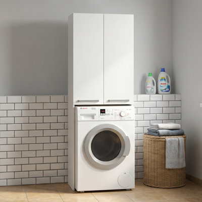 Nadina Solid Wood Laundry Room Organiser