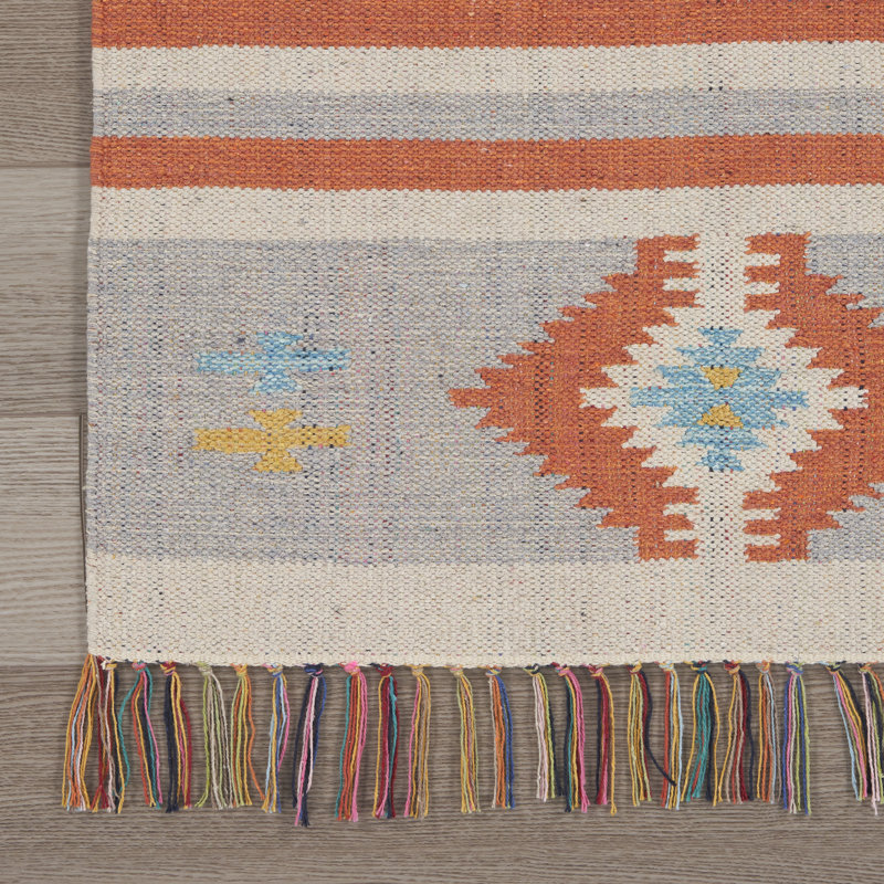 Clarkton Ikat Indoor Rug, Rectangle 8' x 10'