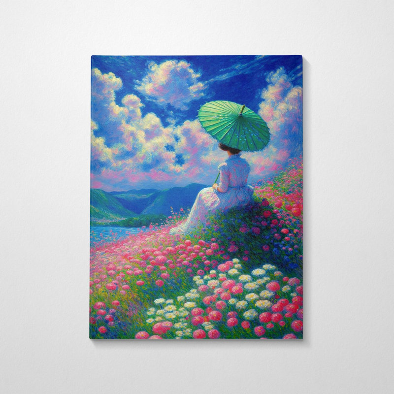Peinture décorative sur toile, 27.6" H x 19.7" W