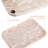 Guein Rectangle Natural Marble Tray,ROSSO NORVEGIAN