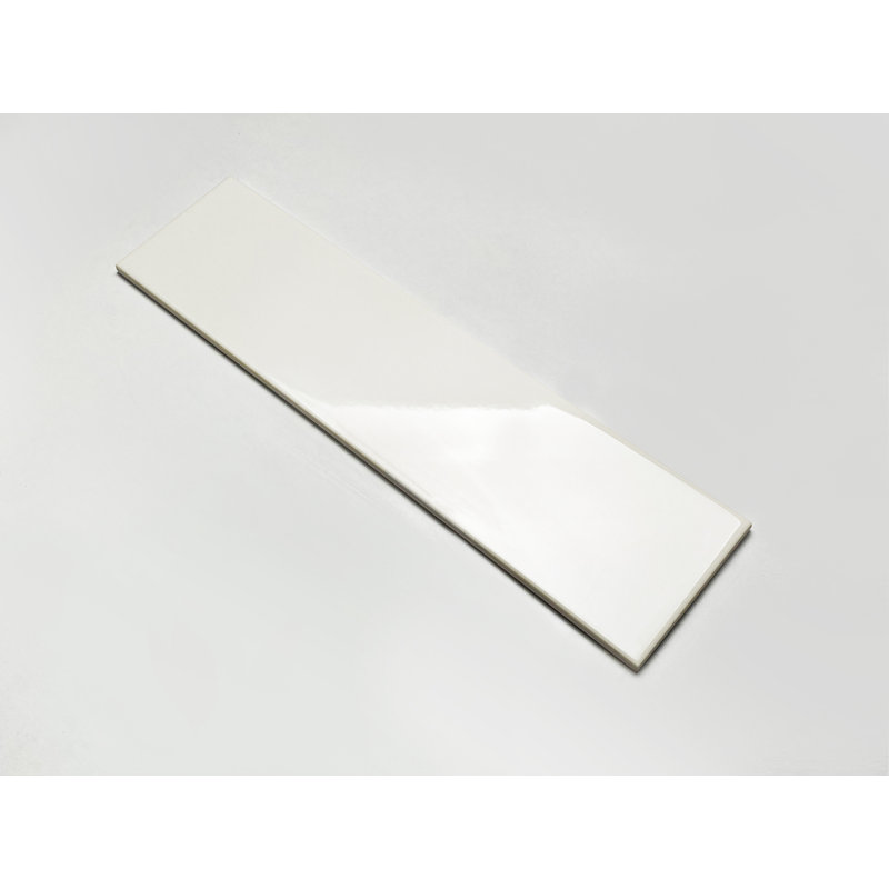 Hudson 4" x 16" Ceramic Subway Tile, Biscuit Glossy