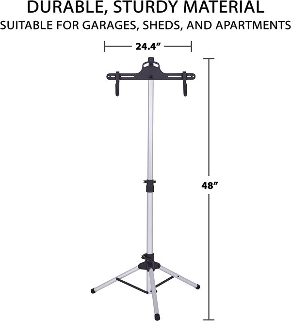 Sttoraboks Vertical Bike Stand, Freestanding Indoor Bike Storage Rack  Upright Bicycle Floor Stand Indoor Bike Holder with Adjustable Height for  Garage