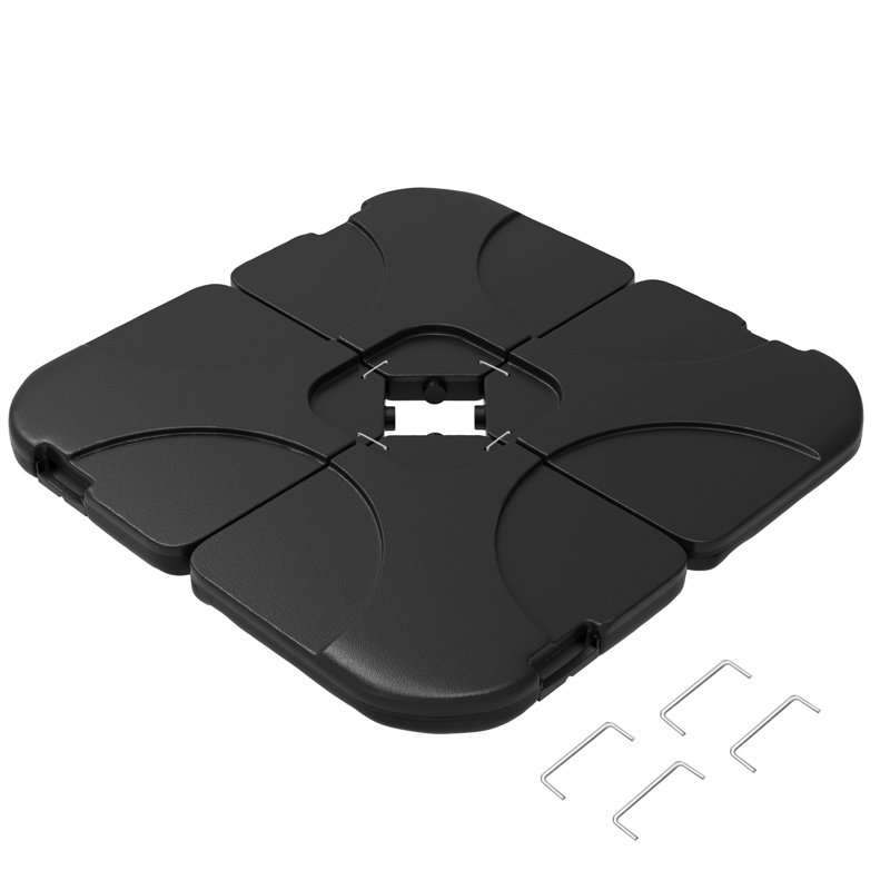 8.84kg Plastic Free Standing Umbrella Base