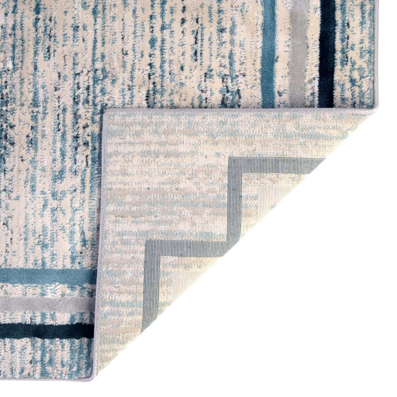 Kimberling Abstract Indoor Rug, Rectangle 5' x 8'