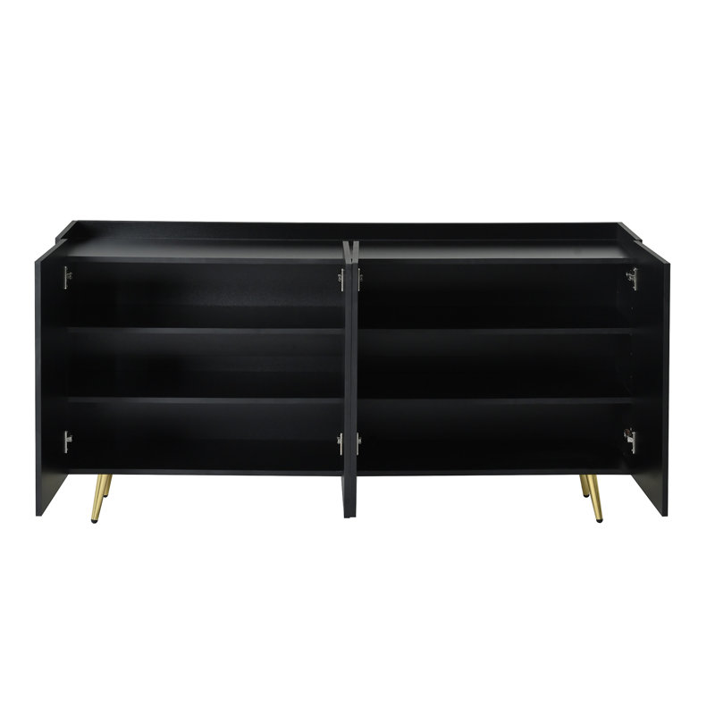 Armoire à chaussures avec 5 pieds en métal ON-TREND