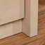 Commode 4 tiroirs, finition brune