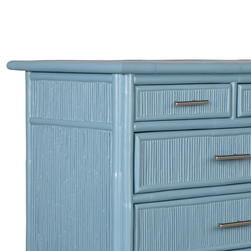 Bermuda 9 - Drawer Dresser, Pool Blue