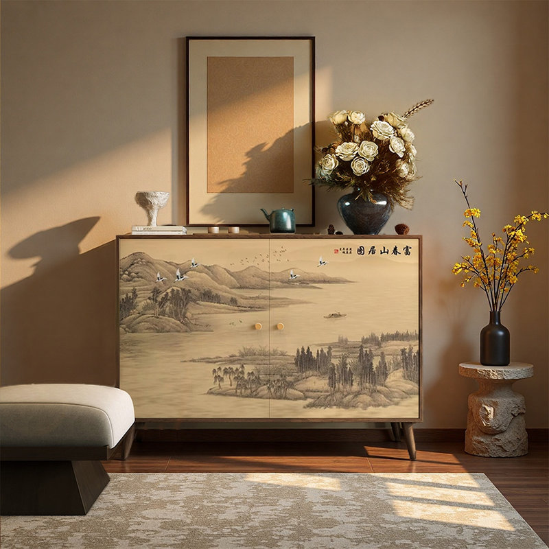 Armoire contemporaine en pin