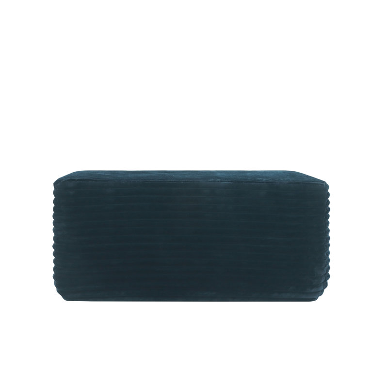 373-001/Ottoman//Black/Plush, Black