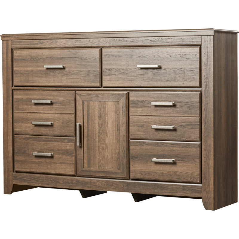 Commode combinée 6 tiroirs Keicha