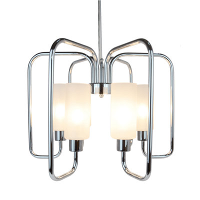 Halloway 6 - Light Shaded Chandelier