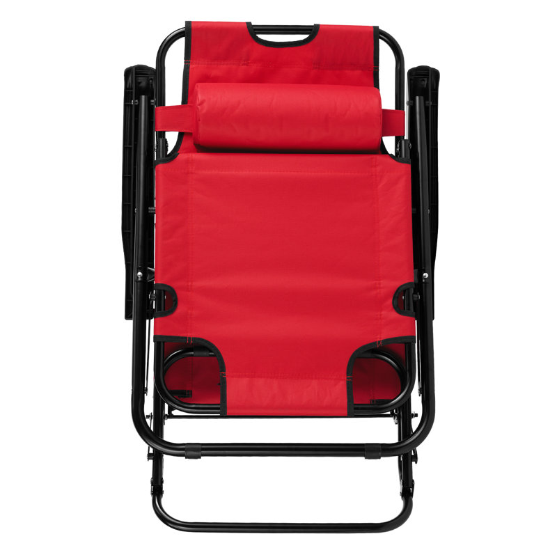 Extendable Folding Recliner – Dual-purpose Chair (37.4"×4.33"×23.62" Folded Size), Patio/balcony/camping/indoor Use Must-have