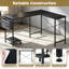 L-Shaped MDF Computer Desk