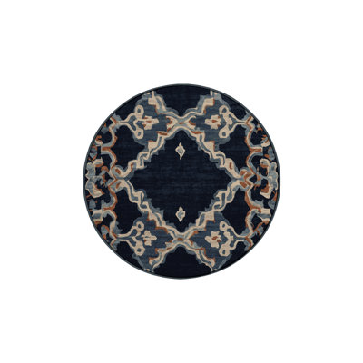 Machine Washable Gray Area Rug