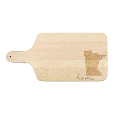 Floral Home State - Minnesota Cutting Board