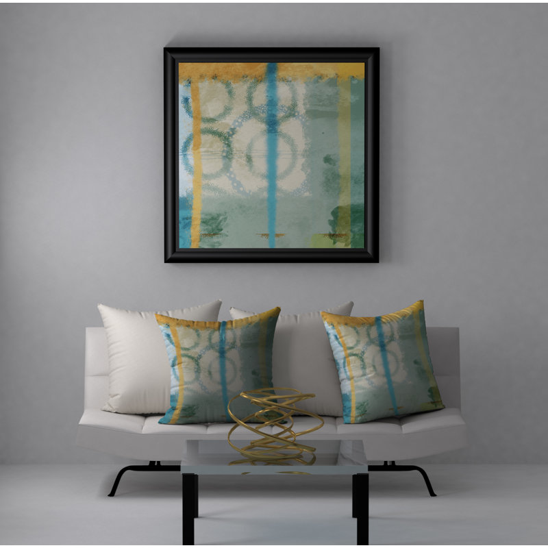 Housse de coussin décorative carrée de style savoir-faire, 18 po x 18 po