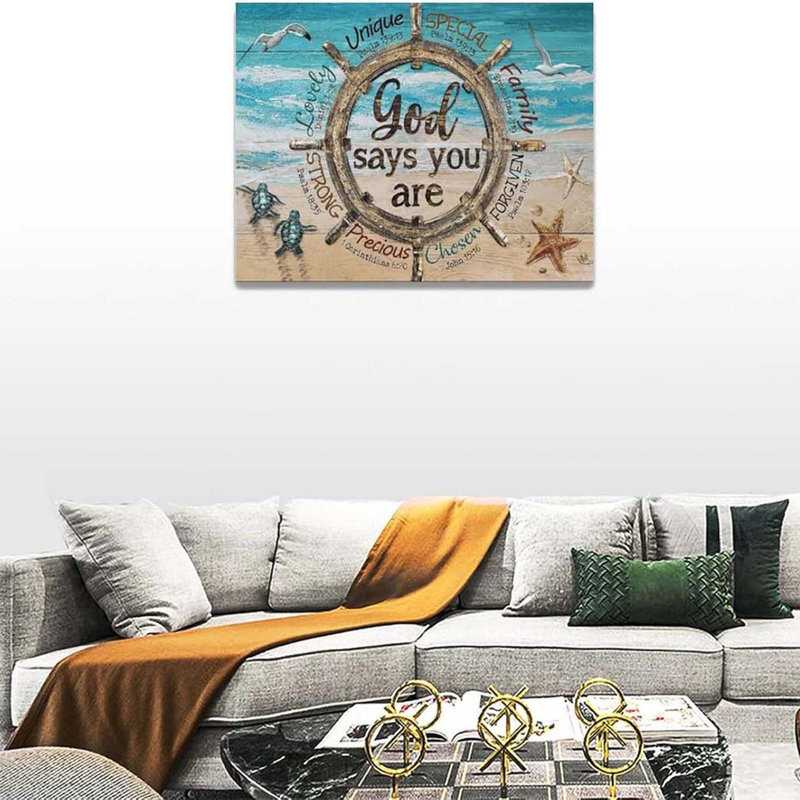 1 Piece Wrapped Canvas Wall Art