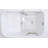 48'' x 28'' Air Fiberglass Bathtub with Faucet-71609173
