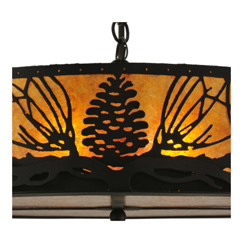 Mountain Pine 8 - Light Chandelier, 39" H x 48" W x 48" D