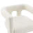Aruna Solid Boucle Dining Arm Chair-422154689