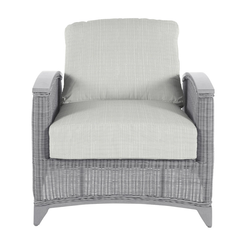Fauteuil inclinable tissé Astoria - Huître / huître, Pas de soudure, Sunbrella® argent Verona, Huître no. 24 Astoria