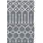 Zariah Hand Tufted Wool/Viscose Geometric Rug in Gray-476320368