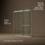 Levity Plus Less Sliding Bath Door, 61-9/16 In. H X 56-5/8 - 59-5/8 In. W, With 3/8 In.-Thick Crystal Clear Glass-1927582409