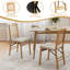 Linen Upholstered Dining Chair-129222494-129222495