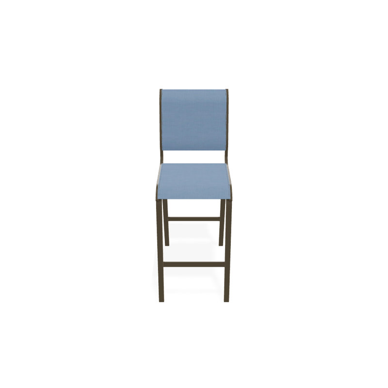 Tabouret de bar 29,5 po Holna, Bois de plage texturé, Ciel 42D