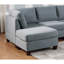 Repose-pieds de salon en tissu 1pc